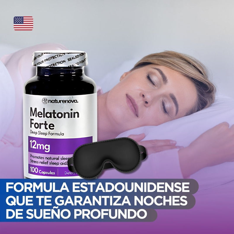 Suplemento Natural de Melatonina x100 capsulas para dormir 🎀90 dias de garantia de resultado