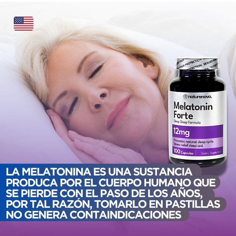 --Suplemento Natural de Melatonina x100 capsulas para dormir 🎀90 dias de garantia de resultado