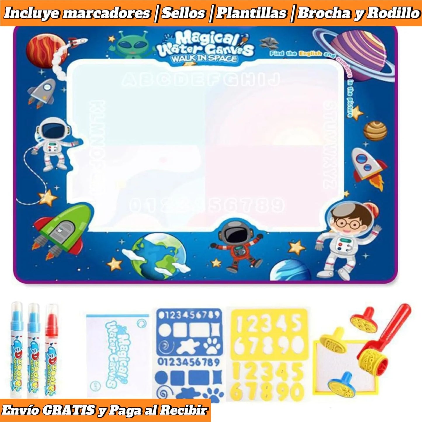 Water Canvas | Tapete Mágico para Niños